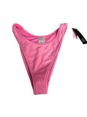 Wild Fable Pink High Leg Bikini Bottom New
